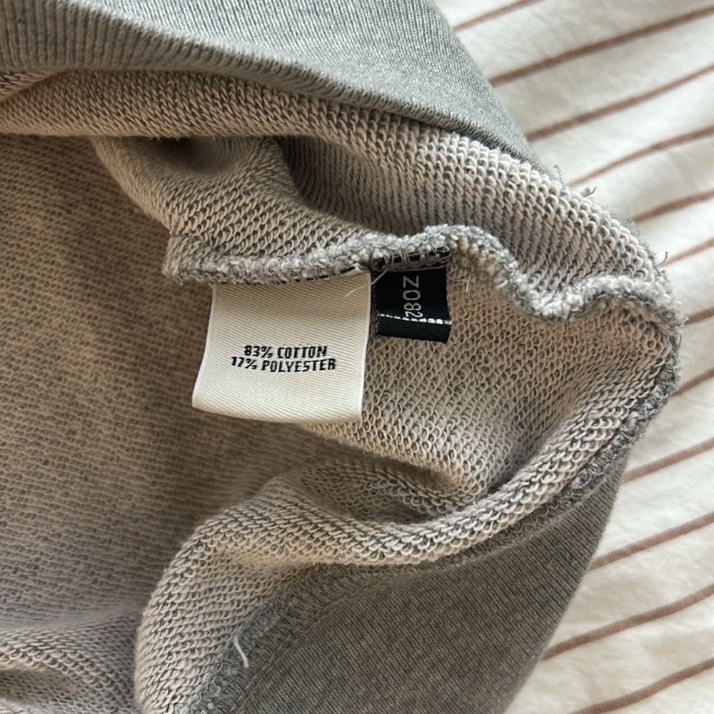 Jack Spade Gray Raglan Sweatshirt - Picture 4 of 5